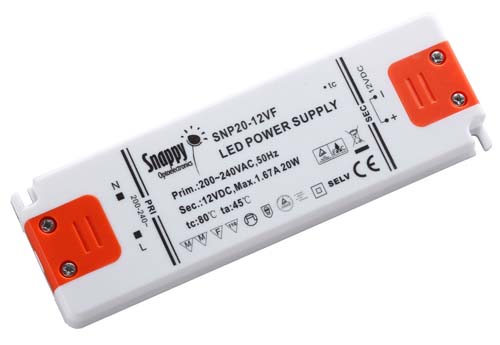 Liitäntälaite LED-nauhaan Snappy 12 V 0-20 W IP20