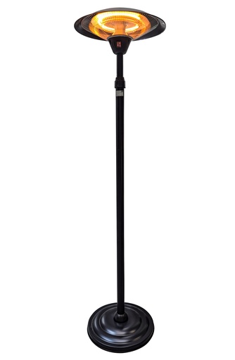 Terassilämmitin 2000W IP34 jalustalla 360°