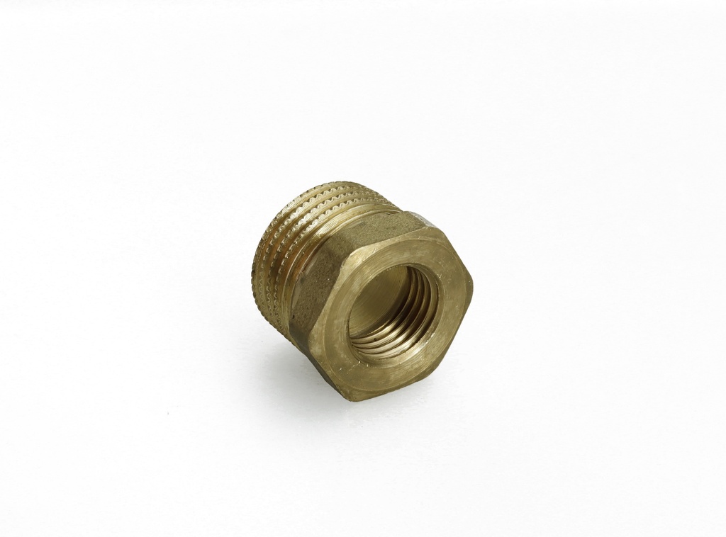 Supistusnippa 1/2" - 1/4" messinki