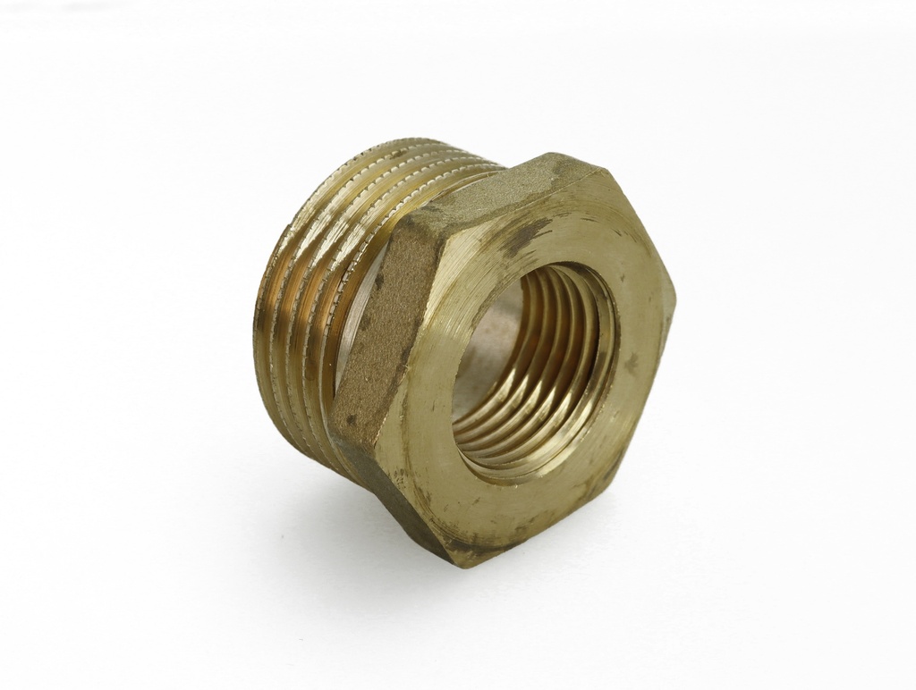 Supistusnippa 1" - 1/2" messinki