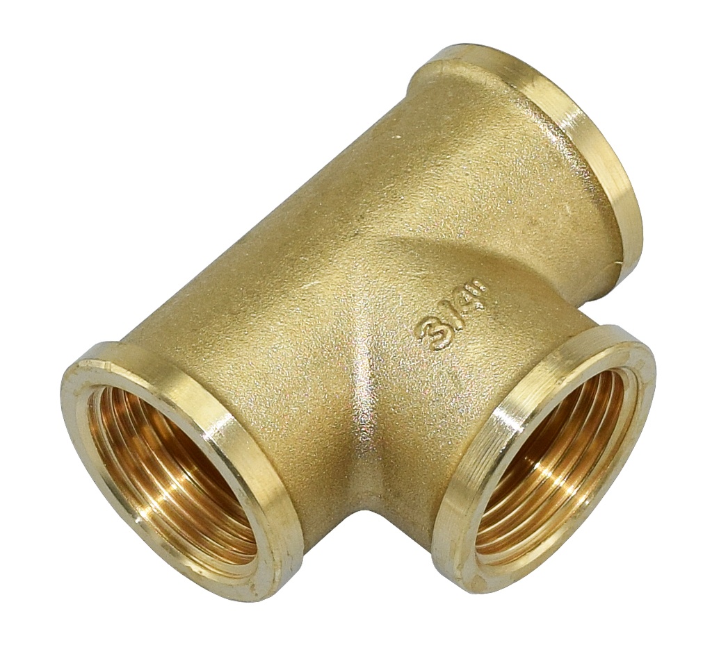 T-yhde 3/4" messinki