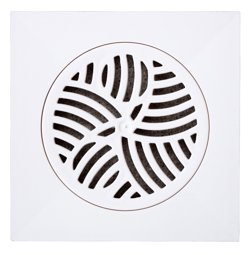 Lattiakaivon kehys muovia valkoinen