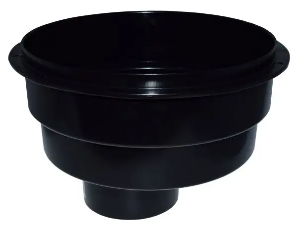 Sadevesisuppilo/rännikaivo 110 mm muhviliitos