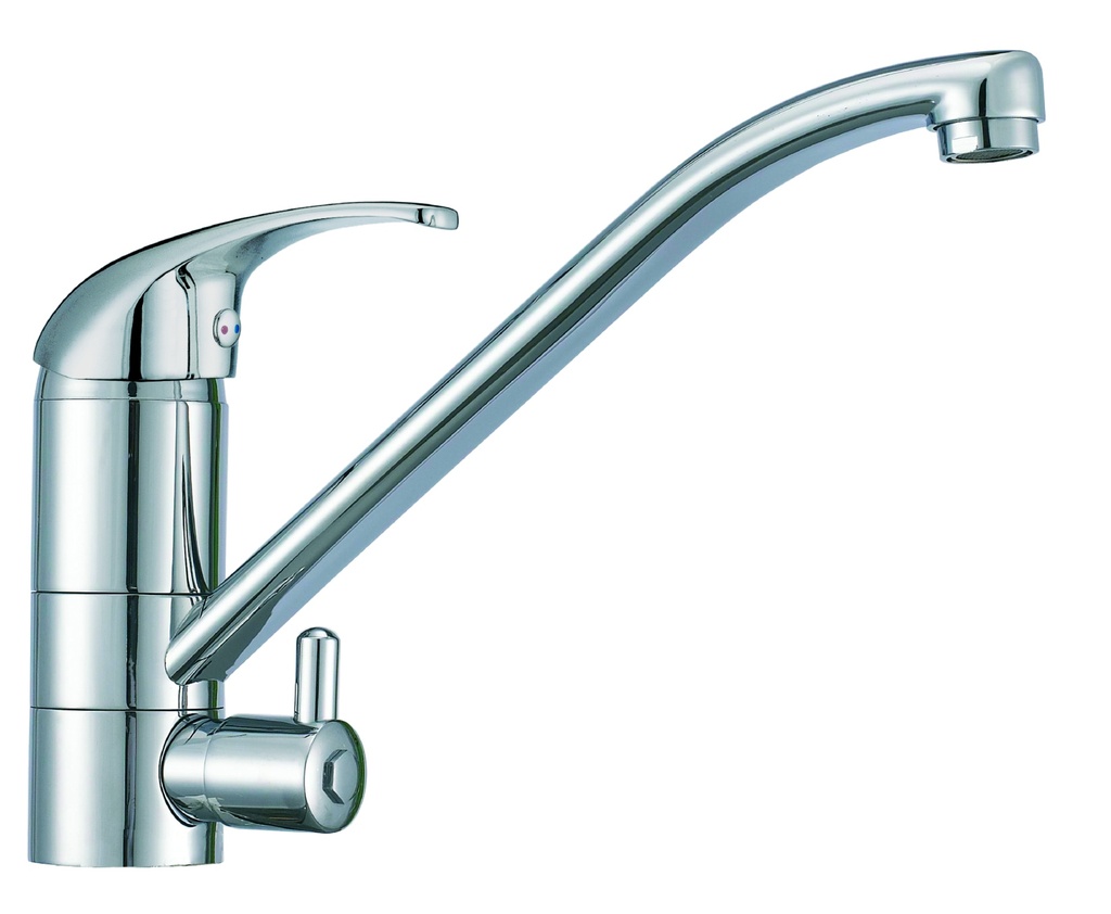 Keittiöhana VISA pesukoneliitännällä kromi STF