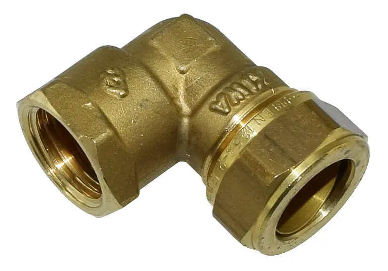 Puserrusliitin kulma sisäkierre 1/2" - 18