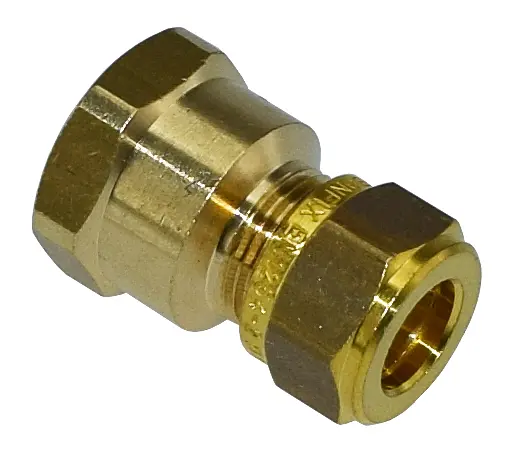 Puserrusliitin sisäkierre 3/8" - 10