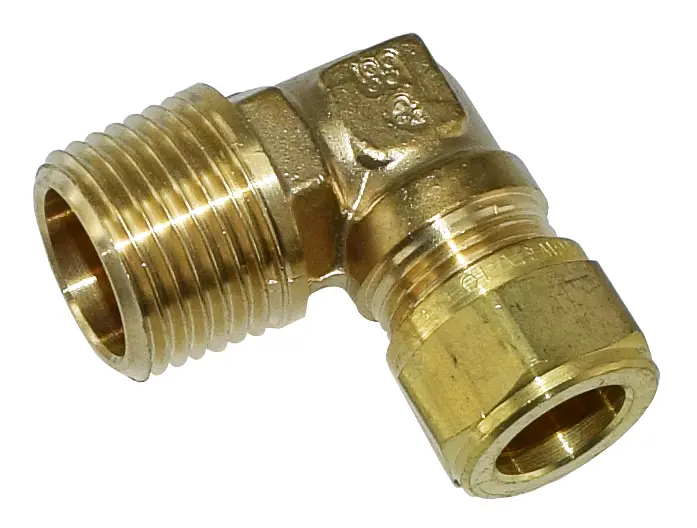 Puserrusliitin kulma ulkokierre 1/2" - 12