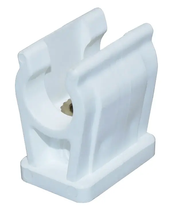 Putkipidin 10 mm 1-os valkoinen 4 kpl