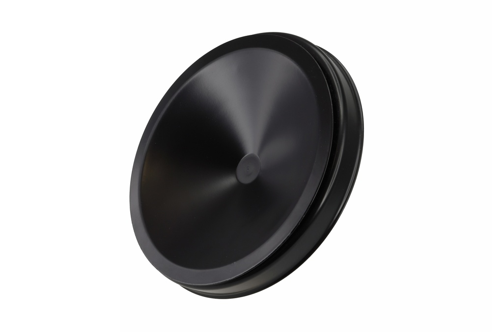 Tuloilmaventtiili 125 KSV musta