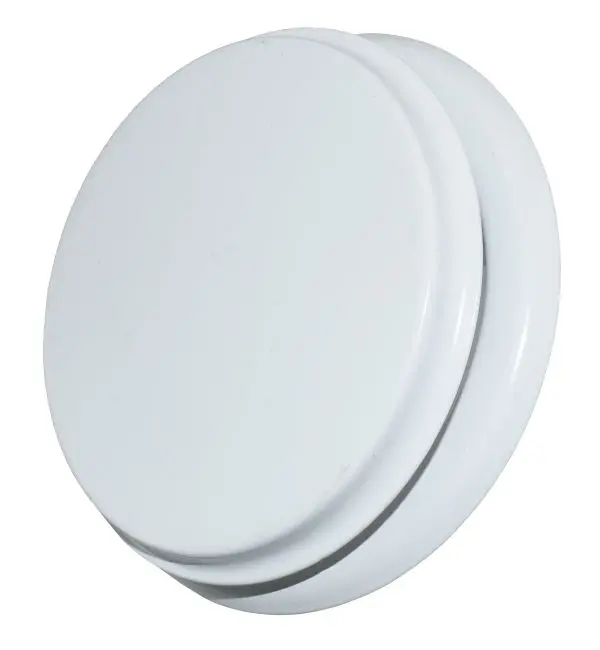 Lautasventtiili 100 valkoinen