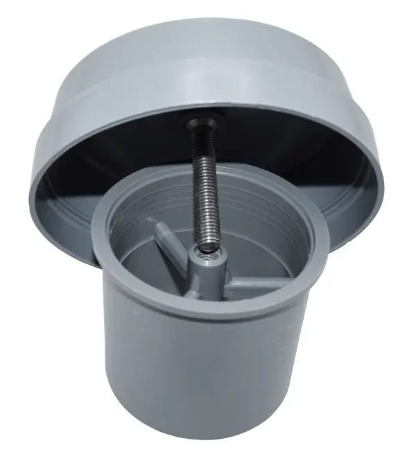 Sisähattu 75 mm lautasventtiili