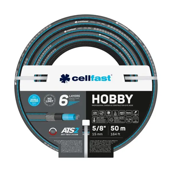 Puutarhaletku Hobby 5/8" 50 m