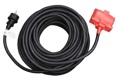 Jatkojohto 2-osainen 3x2.5H07RN-F 20 m IP44