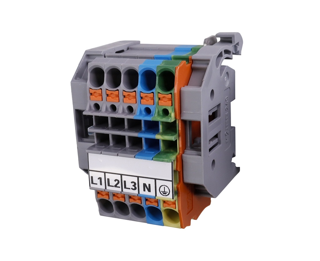 Wago riviliitin 8-osainen