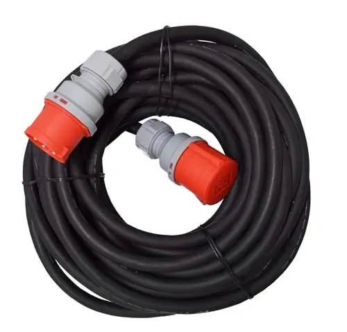 Jatkojohto 5x6H07RN-F 32A 20 m IP44