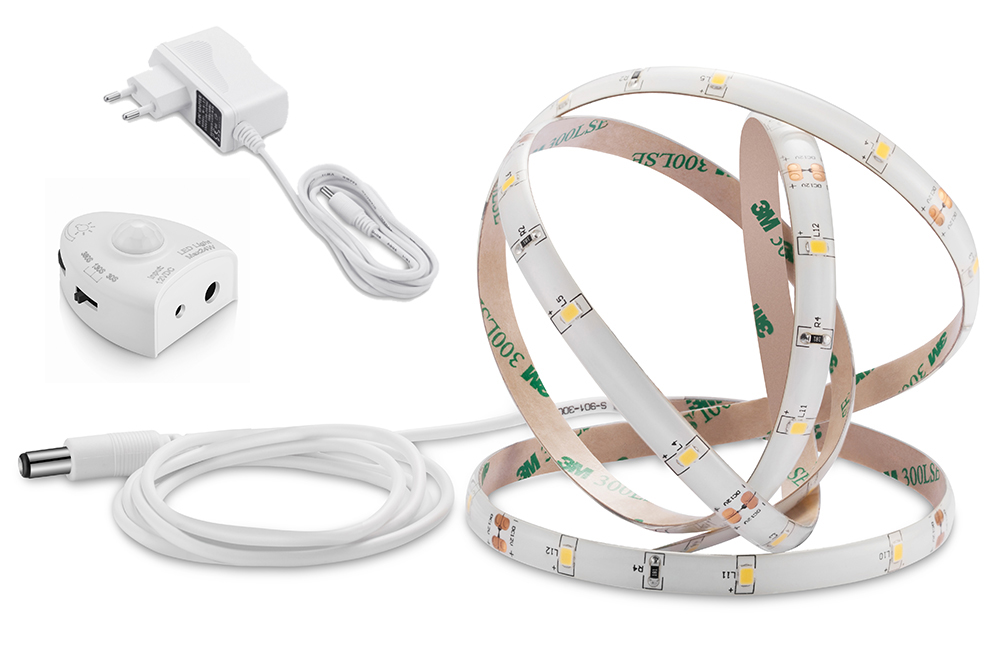 LED-valonauha himmennettävä 1,2 m 200 lm 3W 3K PIR