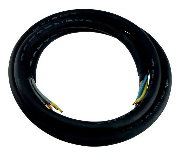 Kiuas-/liesikaapeli 5x2.5 H07RN-F 1,5m kumi