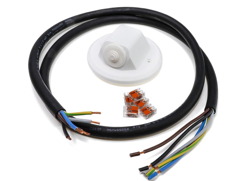 Asennuskaapelipaketti uuni/liesi/kiuas 1,5m