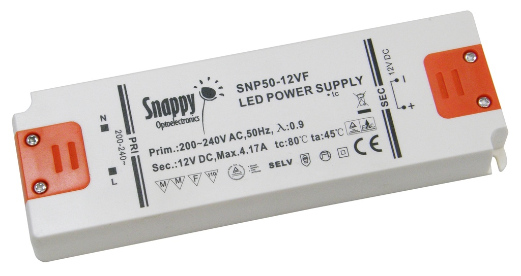 LED driver 12V 0-50 W Snappy IP20