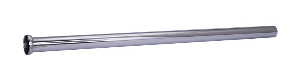 Lattiaputki 1 ¼"x660x32 sisäkierre suora kromattu