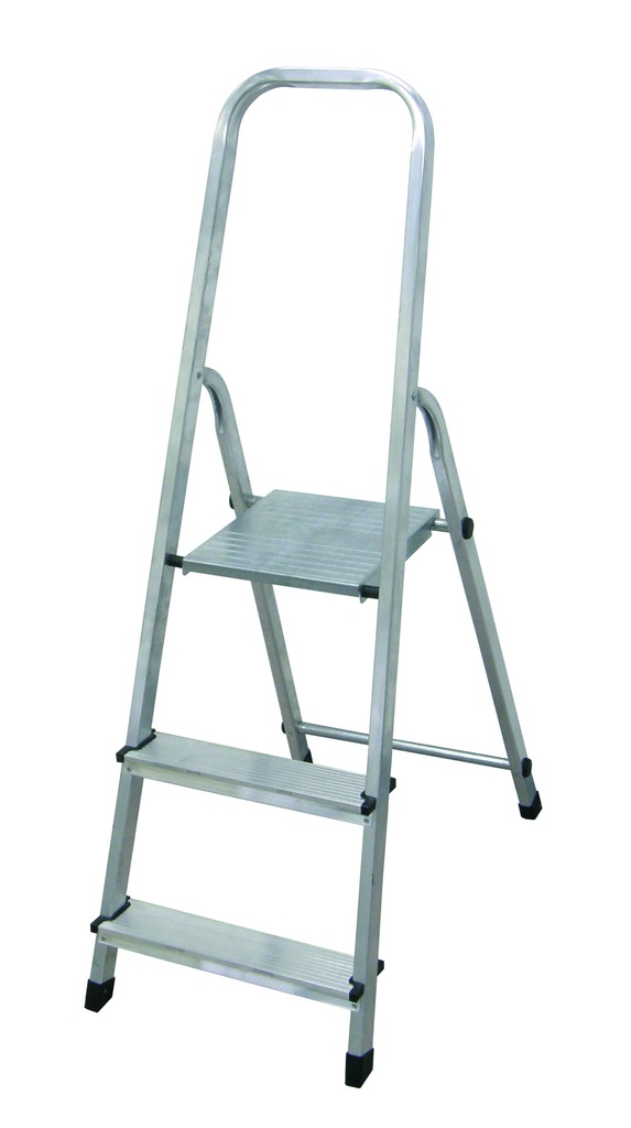 Taloustikas 3 askelmaa alumiinia 560 mm