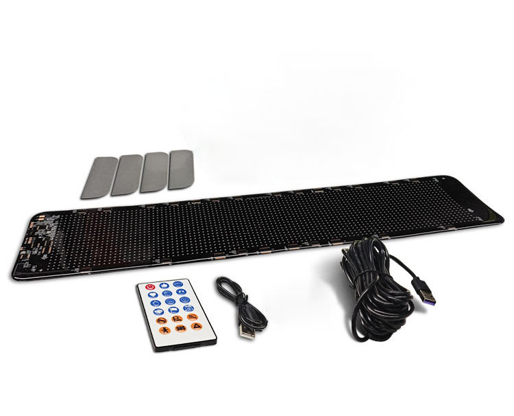 Taipuisa LED-näyttö ohjelmoitava USB