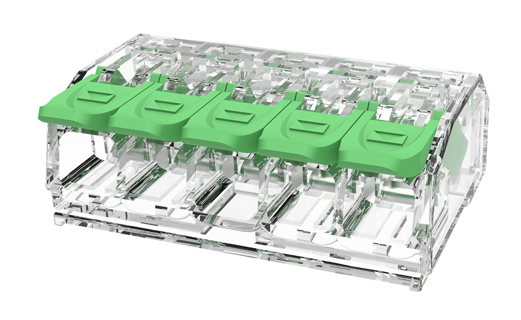 Vipuliitin Harju 5-napainen 0.2-4 mm² 8 kpl
