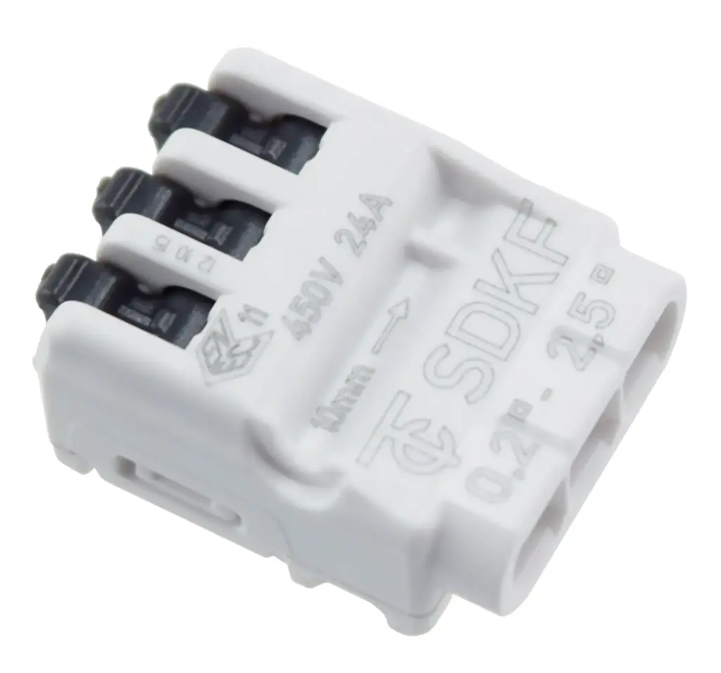 Vipuliitin 3-osainen 0.2-5 mm² 50 kpl