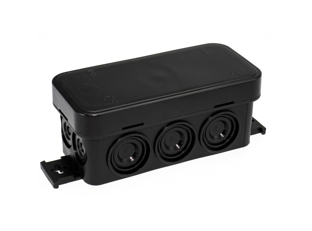 Jakorasia 90x43x39 mm IP55 musta