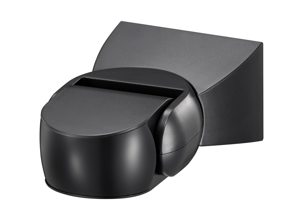 Liiketunnistin 180° IP65 musta