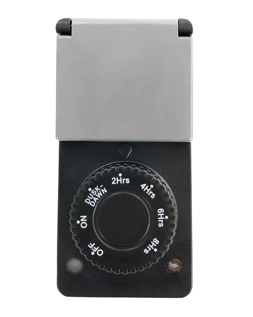 Hämäräkytkin pistorasiaan 230V 10A IP44