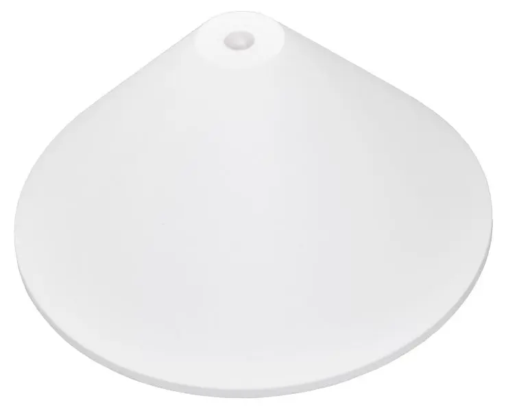 Kattokuppi 120 mm valkoinen