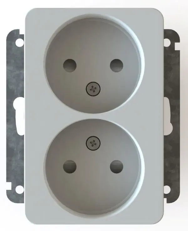 Pistorasia 2-os keskiölevy maadoittamaton Etman