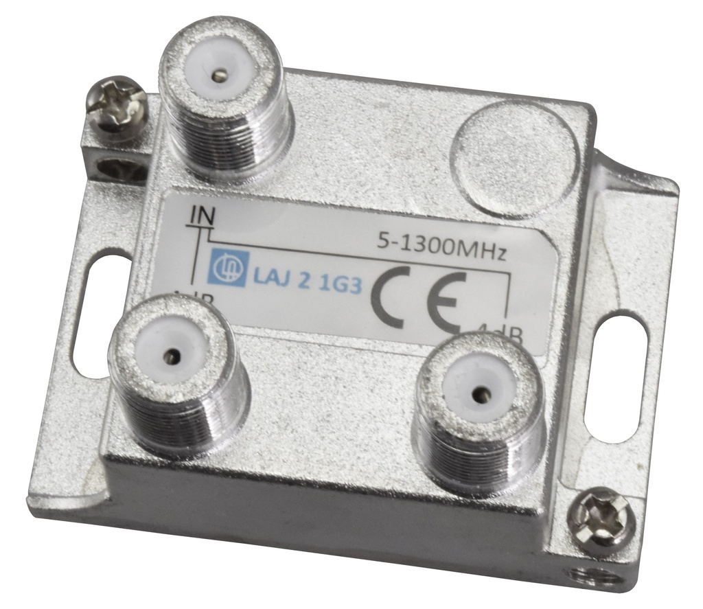 Antennijakorasia 2 4dB 5-1300 MHz
