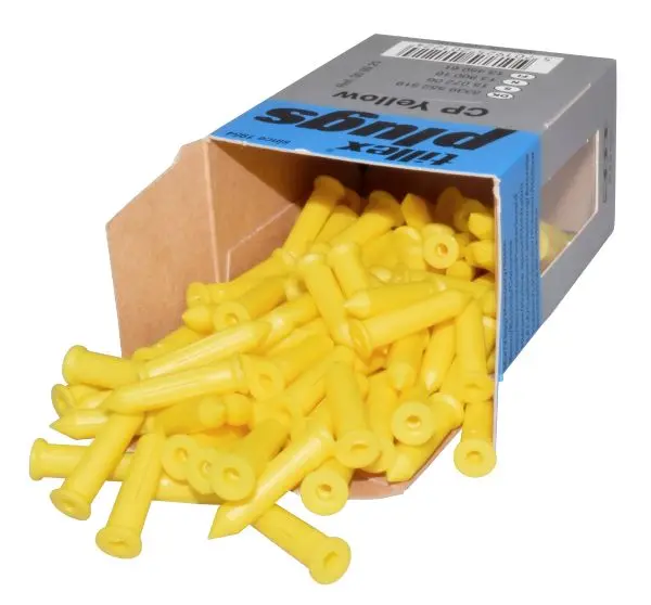 Naulatulppa Tillex CP 5,5x25 mm keltainen 100 kpl