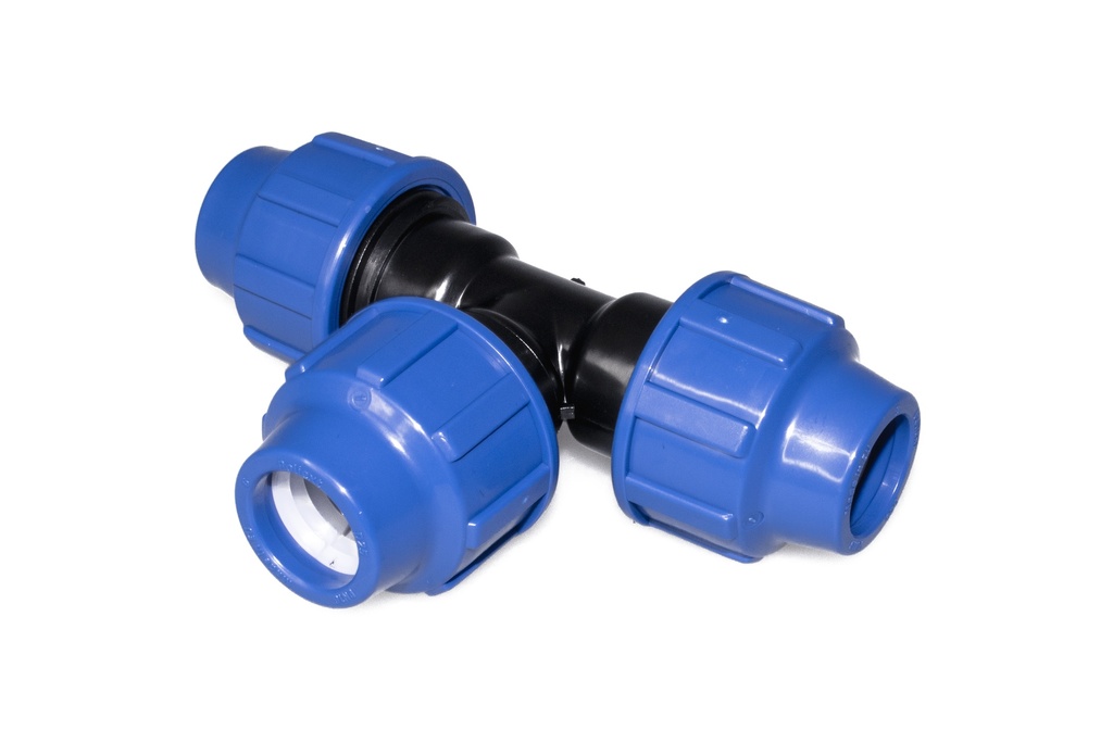 Liitin T-haara 40x40x40 muovi