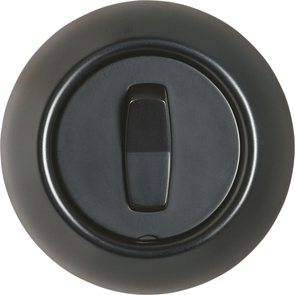 Kytkin Schneider Renova 6 uppo musta