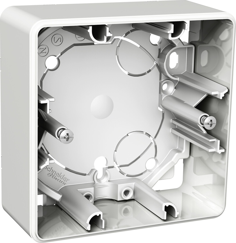 Pintakehys Schneider Exxact 1-os 35/85mm IP20 valkoinen