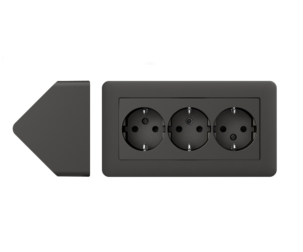 Kulmapistorasia Schneider Exxact 3-os antrasiitti