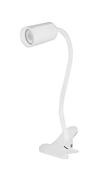 LED Klipsilamppu taipuisalla varrella 4W 400 lm 4000K valkoinen