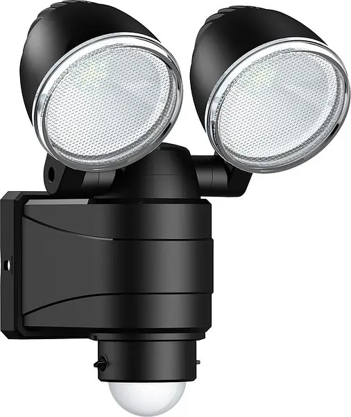 Paristokäyttöinen LED-valonheitin 9W 600 lm musta