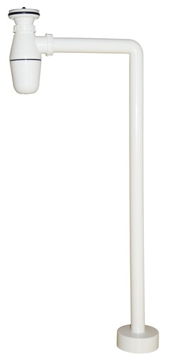 [5010] Pullovesilukko 32 mm lattiaputkella muovia