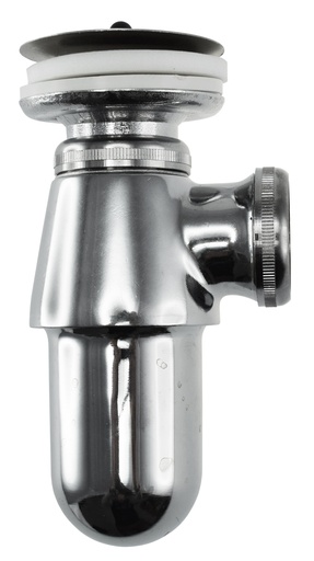 [5013] Pullo-osa metalli kromattu