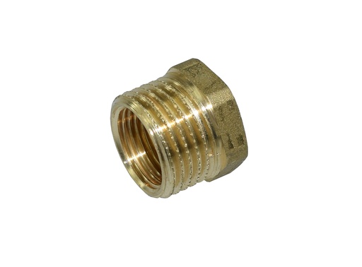 [5118] Supistusnippa 1/2" - 3/8" messinki