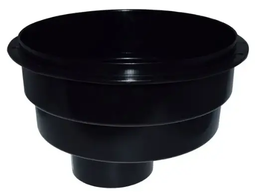 [5304] Sadevesisuppilo/rännikaivo 110 mm muhviliitos