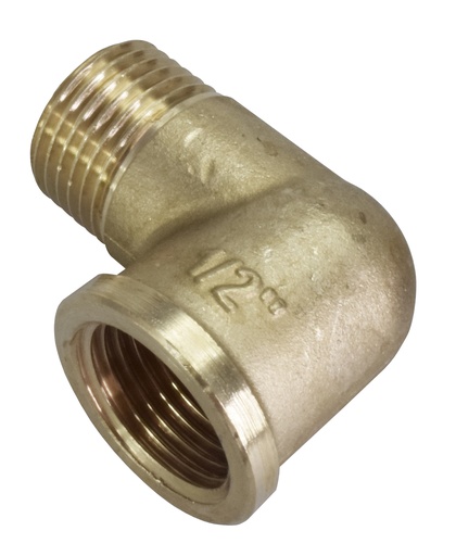 [5341] Piippukulma 1/2" sisäkierre-ulkokierre messinkiä