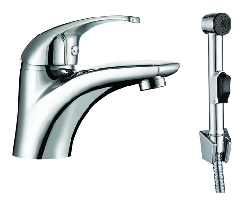 [5351] Pesuallashana KALLA käsisuihkulla kromi STF