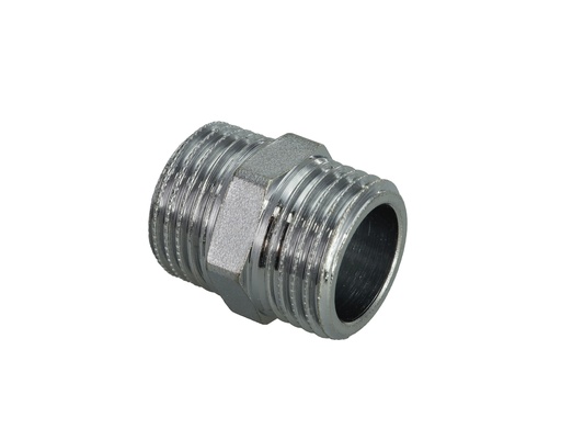 [5508] Kaksoisnippa 1/2" kromattu