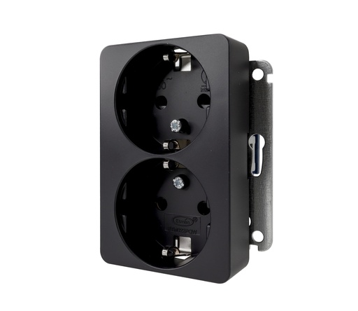 [19710] Pistorasia HIILI 2-os uppo keskiölevyllä maadoitettu