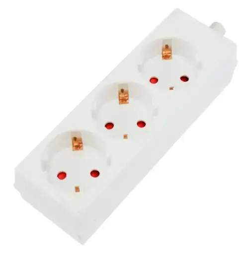 [23350] Jatkojohto 3-osainen 5 m maadoitettu